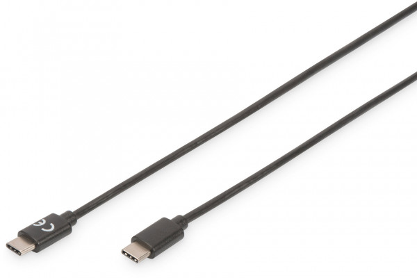 DIGITUS USB Type-C™ Anschlusskabel, Type-C™ - C, 1.0m