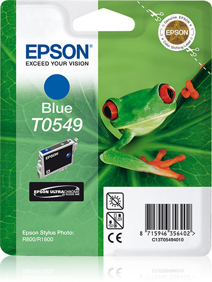 Epson Tintenpatrone T0549 Blau (13ml)