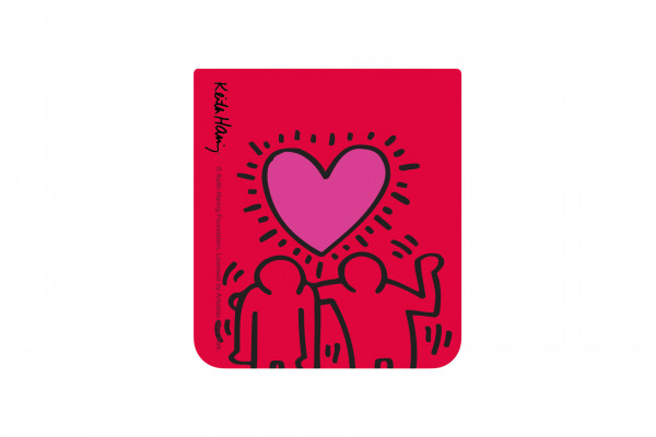 Slash B Slash KEITH HARING Love Flip Card für Flip5 Suit Case