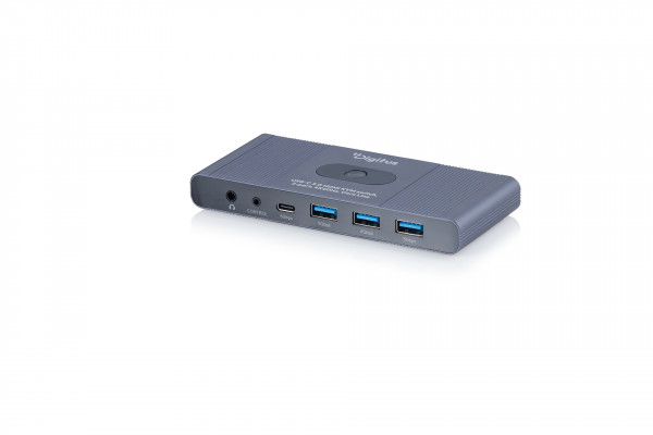 DIGITUS USB-C 3.0 HDMI KVM-Switch, 2-Port, 4K60Hz, Core Line