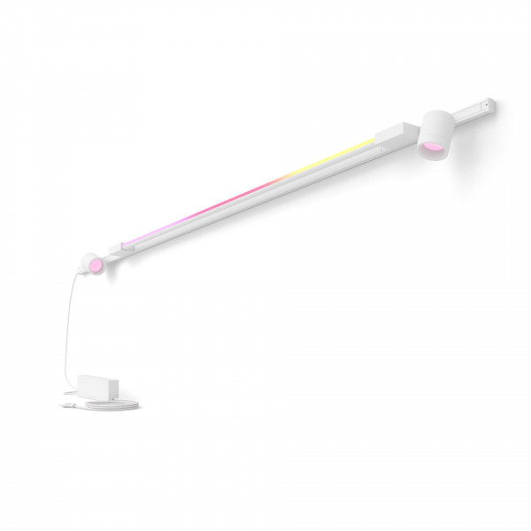 Philips Hue Perifo Basis-Set Wandl. 2 Spots+Gradient Tube Weiß