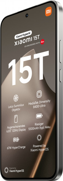 Xiaomi 15T 256GB Gray Telekom