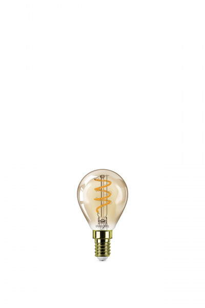 Philips LED Lampe Vintage Tropfen 15W E14 Gold 1er P