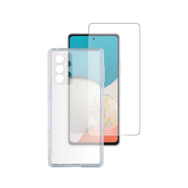4Smarts 360° Starter Set X-Pro Glas + Case für Galaxy A54