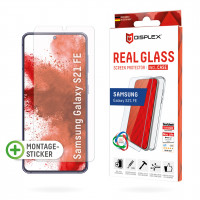 DISPLEX Real Glass FC + Case Set Samsung Galaxy S21 FE