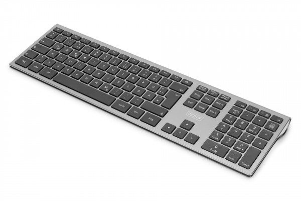 DIGITUS Ultra-Slim Tastatur, drahtlos, 2,4 GHz