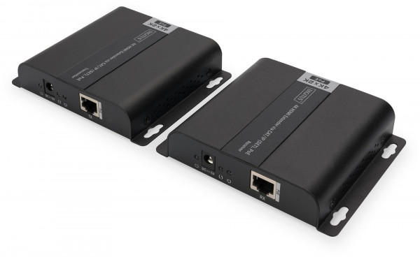 DIGITUS 4K HDMI Extender über CAT/IP (Set), PoE, 120m