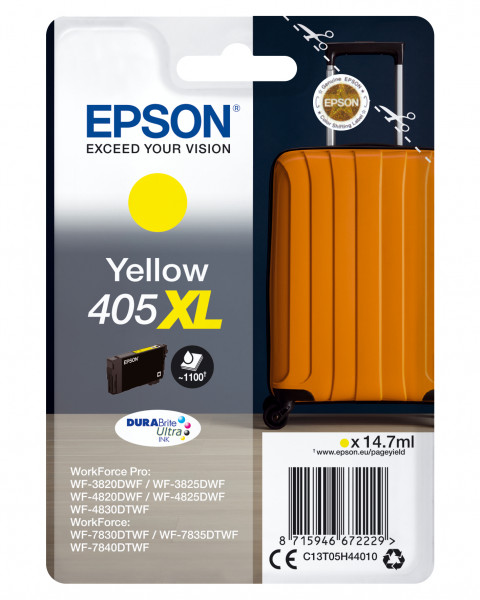 Epson Tintenpatrone 405XL gelb (14,7ml)