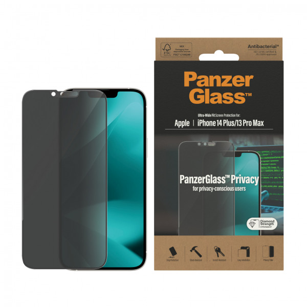 PanzerGlass iPhone 14 Plus/13 Pro Max Ultrawide Privacy AB