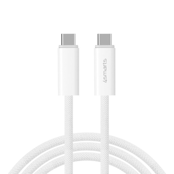 4smarts USB-C Kabel PremiumCord 240W 1.5m, weiß