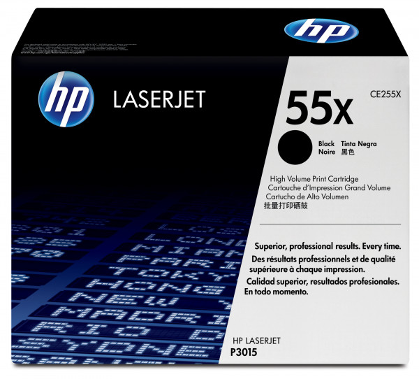 HP 55X Schwarz Original LaserJet Tonerkartusche