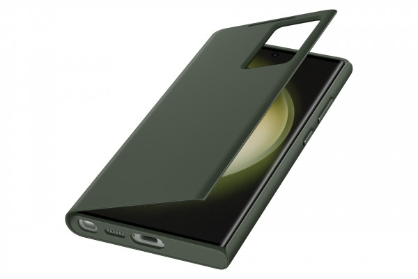 Samsung Smart View Wallet Case für Galaxy S23 Ultra, Green