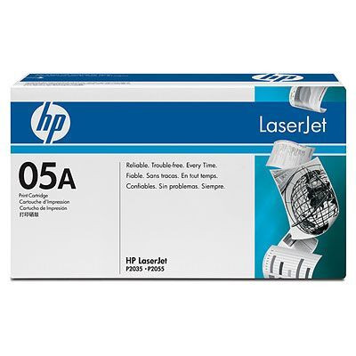 HP Toner CE505A Schwarz (ca. 2300 Seiten)