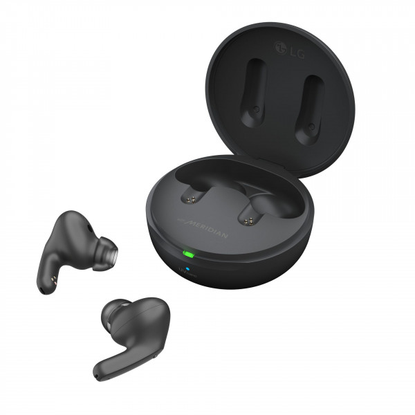 LG Bluetooth Headset DFP8, 8mm-Treiber, ANC, UV Nano, schwarz