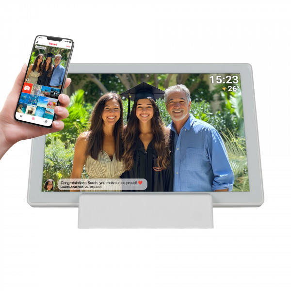 Denver Bilderrahmen 10,1" PFF-1070 wi-fi white