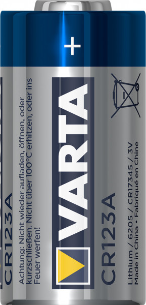 VARTA LITHIUM CR123A Blister 2