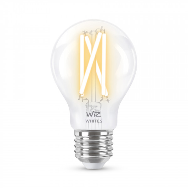 WiZ Filament 60W E27 Standardform Clear Einzelpack