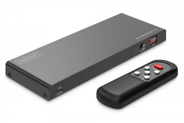 DIGITUS 8K HDMI Switch, 4x1