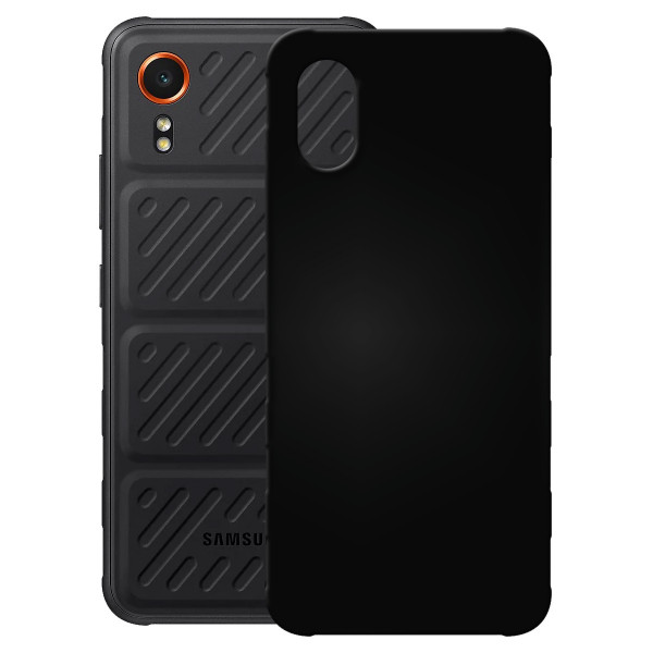 PEDEA Soft TPU Case für Samsung Galaxy Xcover 7, schwarz