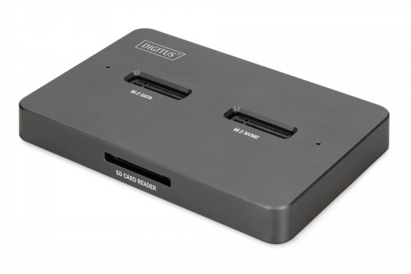 DIGITUS M.2 NVMe + M.2 SATA SSD Docking Station USB-C™