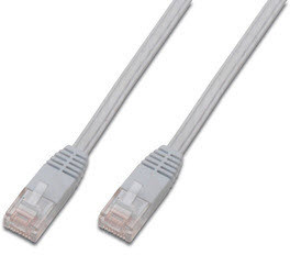 DIGITUS CAT 5e U-UTP Flachband-Patchk. Cu, PVC AWG 30/7,3 m,WS