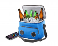 Cellularline Bluetooth Speaker Cooler Bag Kühltasche Blau
