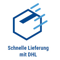 Ein schnelles Paket für schnelle Lieferung per DHL