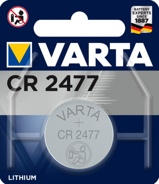 VARTA ELECTRONICS CR2477 Blister 1 Lithium