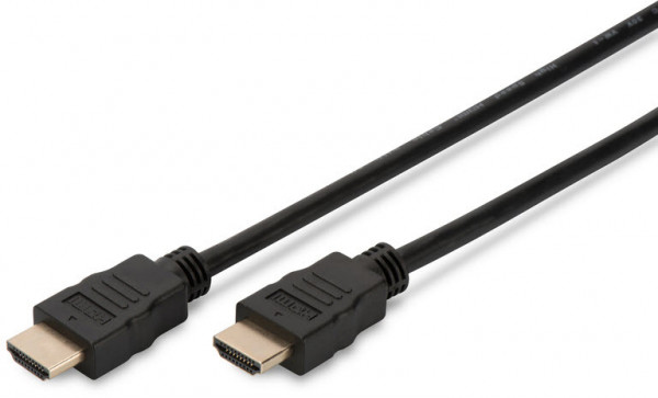 DIGITUS HDMI High Speed mit Ethernet Anschlusskabel, 3m