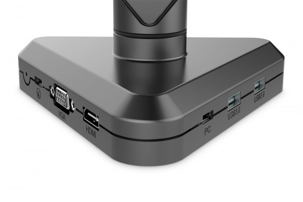 DIGITUS Monitorhalterung mit USB-C Dock 30", 9kg max., schwarz