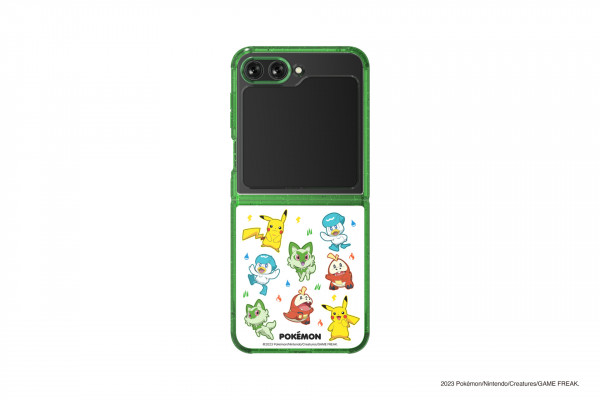 Slash B Slash POKÈMON 7th Eco-Friends Case für Flip5, Yellow