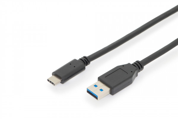 DIGITUS USB Type-C Anschlusskabel, Gen2, Type-C auf A