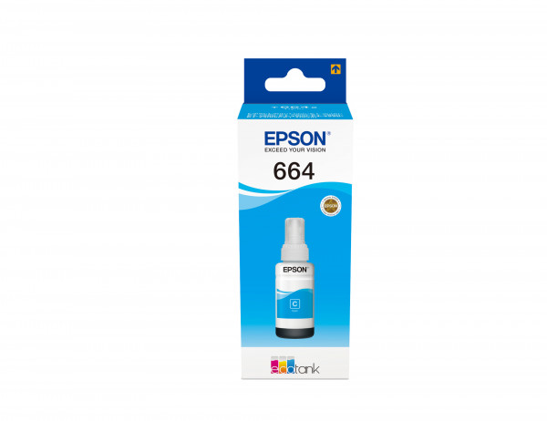 Epson Tintenflasche 664 Cyan (70ml)