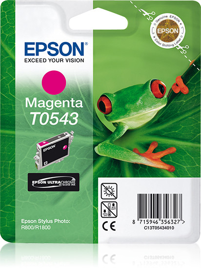 Epson Tintenpatrone T0543 Magenta (13ml)