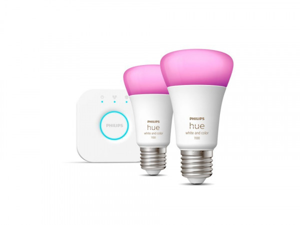 Philips Hue White & Col. Amb. E27 2er Starter Set!