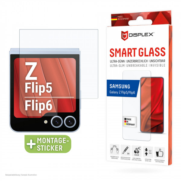 DISPLEX Smart Glass Samsung Galaxy Z Flip5/Z Flip6