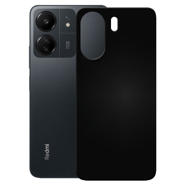 PEDEA Soft TPU Case für Xiaomi Redmi 13C, schwarz