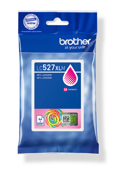 Brother Tintenpatrone LC-527XLM Magenta (ca. 2000 Seiten)