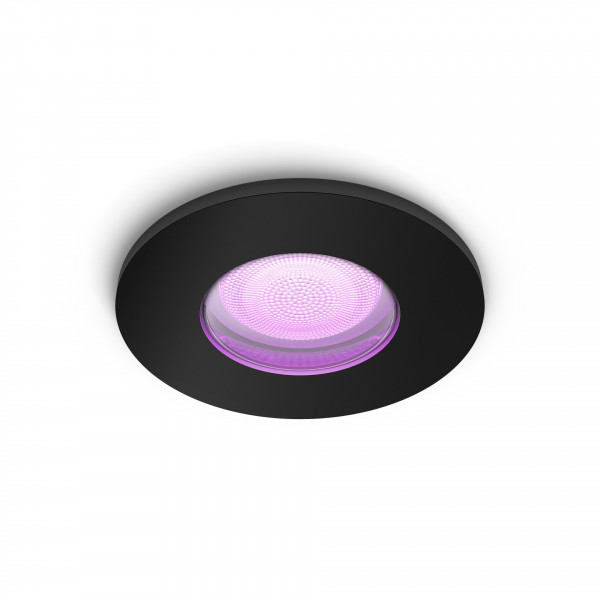 Philips Hue White&Col. Amb. Xamento Einbauspot schwarz 1flg