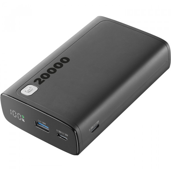 Cellularline Power Bank Elite 20000 PD Black