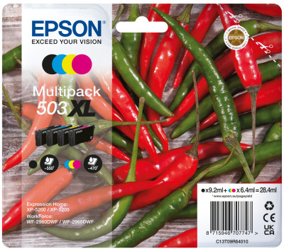 Epson Tintenpatronen Multipack 503XL (4 Farben)