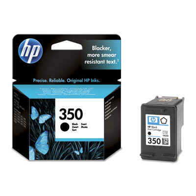 HP Tintenpatrone Nr. 350 CB335EE Schwarz (ca. 200 Seiten)