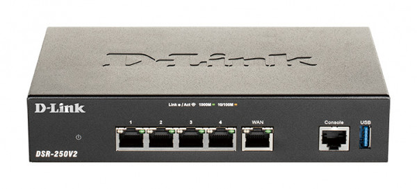 D-Link DSR-250V2/E VPN Security Router