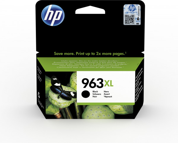 HP Tintenpatrone Nr. 963XL 3JA30AE Schwarz (ca. 2.000 Seiten)
