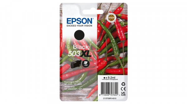 Epson Tintenpatrone 503XL Schwarz (9,2ml)