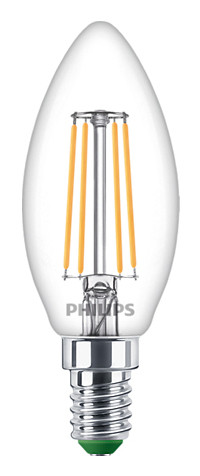 Philips LED classic Kerzenl. 40W B35 E14 2700K UE SRT4 1er P.