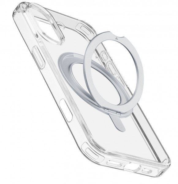 Cellularline SPIN MAG MagSafe Case iPhone 16 Clear