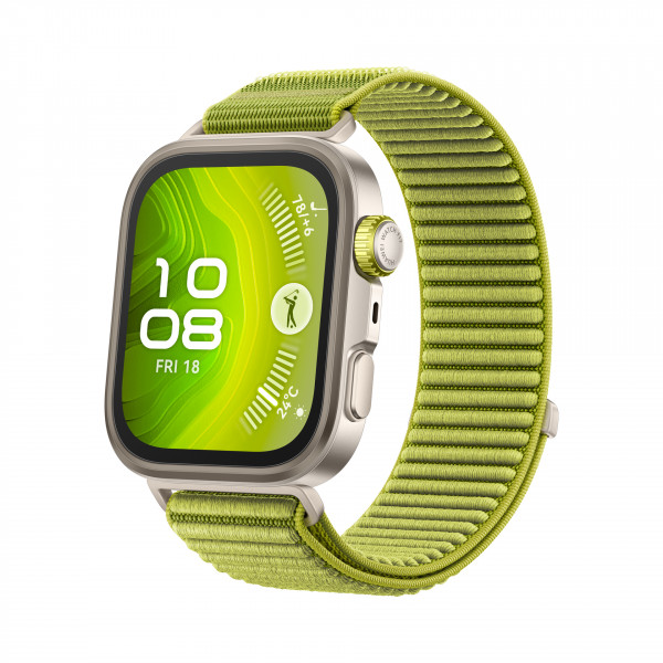 Huawei Watch Fit 4 Pro Green Woven Strap
