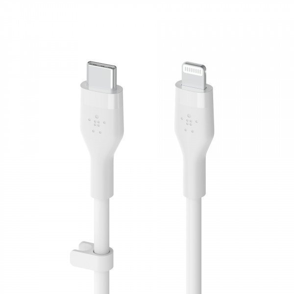 Belkin Flex Lightning/USB-C, Apple zert., 2m, weiß