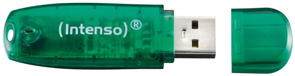 Intenso Speicherstick USB 2.0 Rainbow Line 8GB Grün